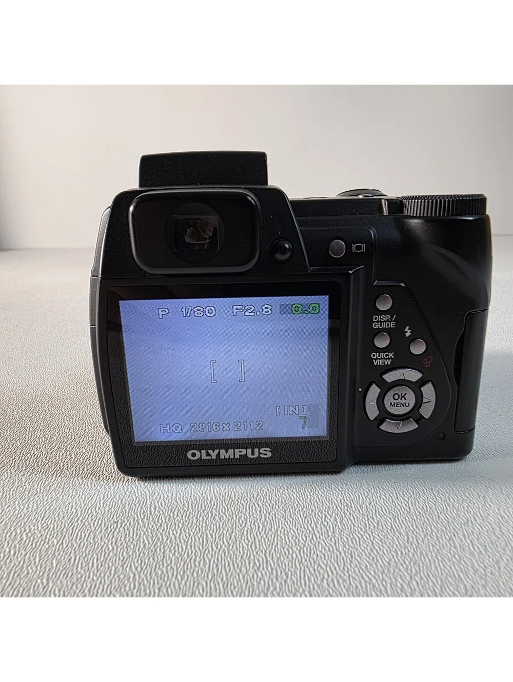 Olympus SP-500 UZ 6.0MP 10x Optical Zoom Bridge Digital Camera Tested & Working